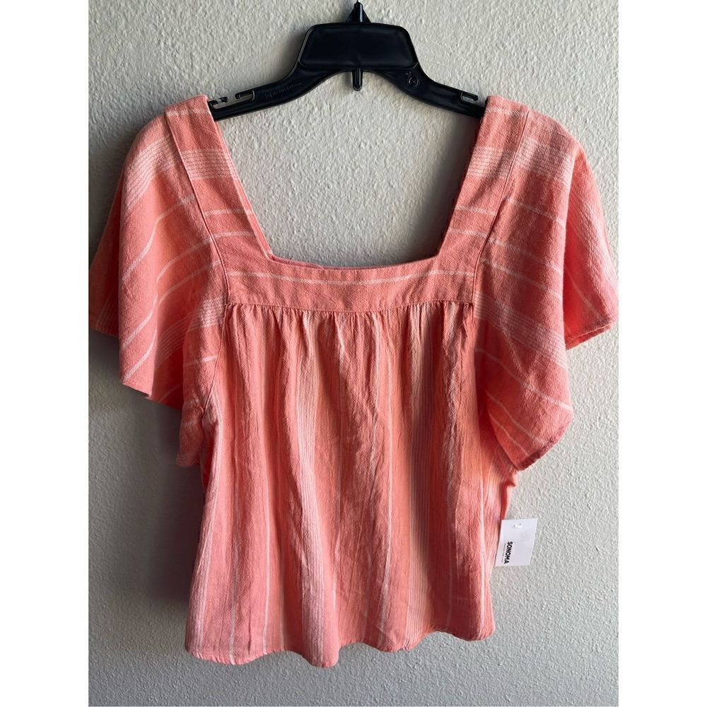 Sonoma Goods For Life Flutter Shoulder Top